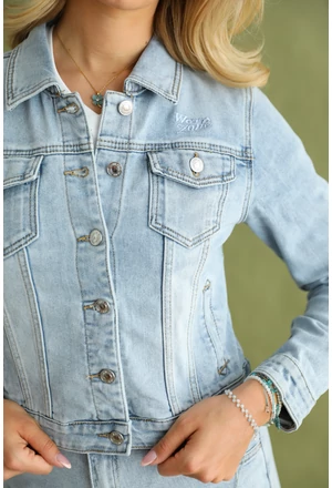 XELI Hímzett Farmerdzseki