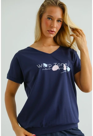 Butterfly Felső - Sötétkék